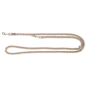 Trixie Hondenriem Cavo Verstelbaar Blush / Zand 200X1,8 Cm