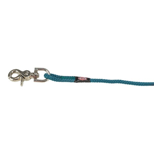 Trixie Hondenriem Sleeplijn Rond Zonder Handlus Petrol Blauw 10 Mtr X 0,6 Cm
