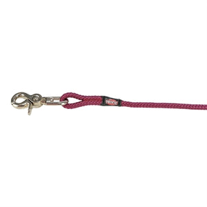 Trixie Hondenriem Sleeplijn Rond Zonder Handlus Sangria Rood 10 Mtr X 0,6 Cm