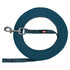 Trixie Hondenriem Sleeplijn Met Rubber Anti Slip Petrol Blauw L/Xl 10 Mtr X 1,7 Cm