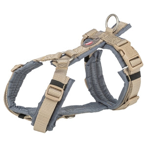 Trixie Hondentuig Premium Trekking Zand Taupe / Grafiet Grijs 44-53X2 Cm