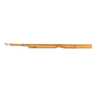 Trixie Hondenriem Premium Verstelbaar Curry Geel 200X2,5 Cm