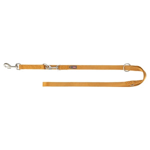Trixie Hondenriem Premium Verstelbaar Curry Geel 200X2,5 Cm