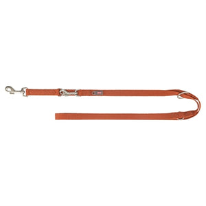 Trixie Hondenriem Premium Verstelbaar Roest Bruin 200X2,5 Cm