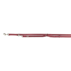 Trixie Hondenriem Premium Verstelbaar Sangria Rood 200X2,5 Cm