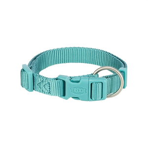 Trixie Halsband Hond Premium Aqua Blauw 30-45X1,5 Cm