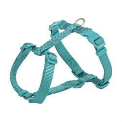 Trixie Hondentuig Premium H-Tuig Aqua Blauw 30-44X1 Cm