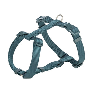 Trixie Hondentuig Premium H-Tuig Petrol Blauw 52-75X2 Cm