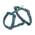 Trixie Hondentuig Premium H-Tuig Petrol Blauw 52-75X2 Cm