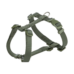 Trixie Hondentuig Premium H-Tuig Olijf Groen 52-75X2 Cm
