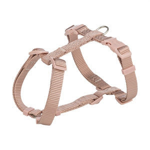 Trixie Hondentuig Premium H-Tuig Blush Roze 60-87X2,5 Cm