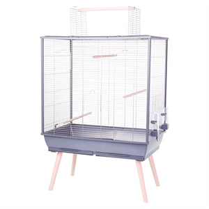 Zolux Vogelkooi Neolife Grijs 81X48X130 Cm