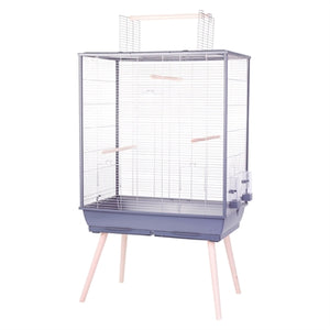 Zolux Vogelkooi Neolife Grijs 81X48X152 CM