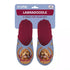 Merkloos Pantoffel Labradoodle Lila / Rood MAAT 39-42