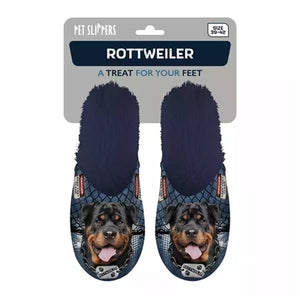 Merkloos Pantoffel Rottweiler Donkerblauw MAAT 39-42