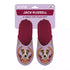 Merkloos Pantoffel Jack Russel Roze / Fuchsia MAAT 39-42