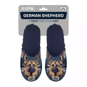 Merkloos Pantoffel German Shepherd Donkerblauw MAAT 39-42