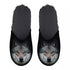 Merkloos Pantoffel Wolf Zwart MAAT 35-39