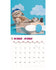 Merkloos Kalender Funniest Cats 2025 30X30 CM