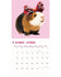 Merkloos Kalender Cavia's Studio 2025 30X30 CM