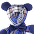 Rosewood Blueberry Beer Geruit Blauw 23 CM