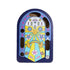Rosewood Krabplank En Speelbaan Flipperkast Blauw 31 Cm