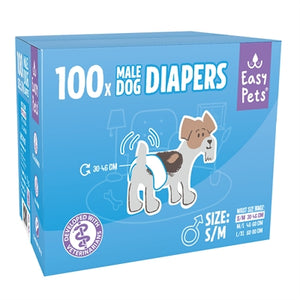 Easypets Hondenluiers Reu S/M 100 St
