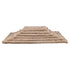 Trixie Ligmat Lonni Ribfluweel Lichtbruin 110X75 Cm