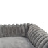 Trixie Hondenmand Lonni Ribfluweel Hoekig Grijs 100X70 Cm