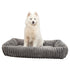 Trixie Hondenmand Lonni Ribfluweel Hoekig Grijs 100X70 Cm