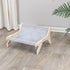 Trixie Hangmat Hout Onbehandeld Grijs 47X24X38 Cm