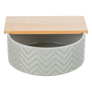 TRIXIE ZANDBAD MET PLATFORM MUIZEN / HAMSTERS KERAMIEK / HOUT