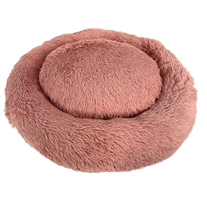 Sazzz Hondenmand Fluffy Roze 85X85X17 CM