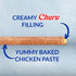 Inaba Dog Churu Rolls Chicken Recipe Wraps With Cheese 8X12 GR