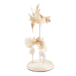 Fofos Natural Wobbler Kattenspeelgoed 14X14X25 Cm