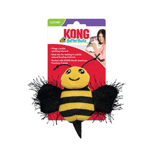 KONG BETTER BUZZ BEE GEEL / ZWART