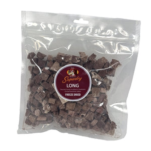 PETSNACK SUPERDRY RUNDERLONG GEVRIESDROOGD