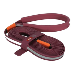 ZOLUX BVK SLEEPLIJN PLAT SILICONEN ROOD