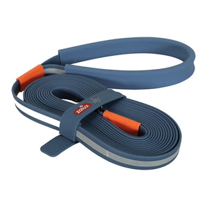 Zolux Bvk Sleeplijn Plat Siliconen Blauw 10 Mtr X 1,5 Cm