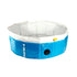MARTIN POOL MET JETS BLAUW / WIT
