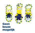 Minions Pluche Bob / Stuart / Kevin Aan Flostouw 28 Cm