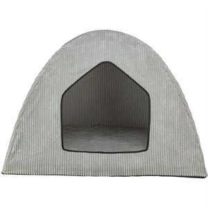 Trixie Hondenmand Tent Jonna Vital Ribstof Lichtgrijs 75X55X55 Cm