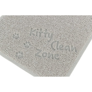 Trixie Kattenbakmat Pvc Lichtgrijs 45X37 Cm