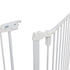 Trixie Hondenhek Afsluithek Metaal 5-Delig Met Deur Wit 62,5-300X76,5 Cm