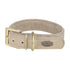TRIXIE HALSBAND HOND PURE LEER LICHTGRIJS
