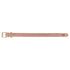 TRIXIE HALSBAND HOND PURE LEER ROZE