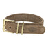 Trixie Halsband Hond Pure Leer Bruin L-Xl 52-63X4 Cm