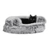 CROCI SOFA KATTENMAND BICOLOR ZWART
