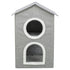Trixie Kattenmand / Kattenhuis Nora Soft 2 Verdriepingen Lichtgrijs 47X47X67 Cm