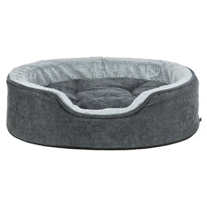 TRIXIE VITAL HONDENMAND LINO SOFT OVAAL GRIJS / LICHTGRIJS